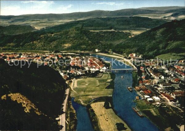 Bodenwerder Jod Solbad Blick von der Lutterburgshöh