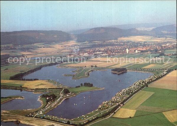 Rinteln Doktor See Camping Wassersport Badestra