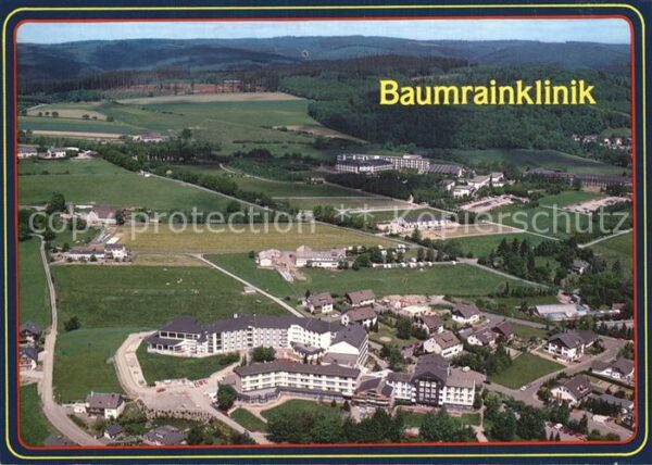Bad Berleburg Luftaufnahme Baumrainklinik