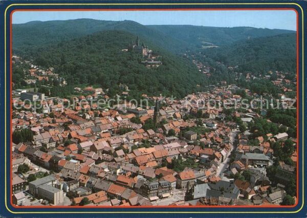 Wernigerode Harz Luftaufnahme