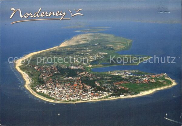 Norderney Nordseebad Luftaufnahme