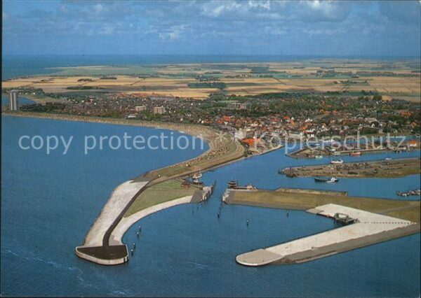 Buesum Nordseebad Luftaufnahme
