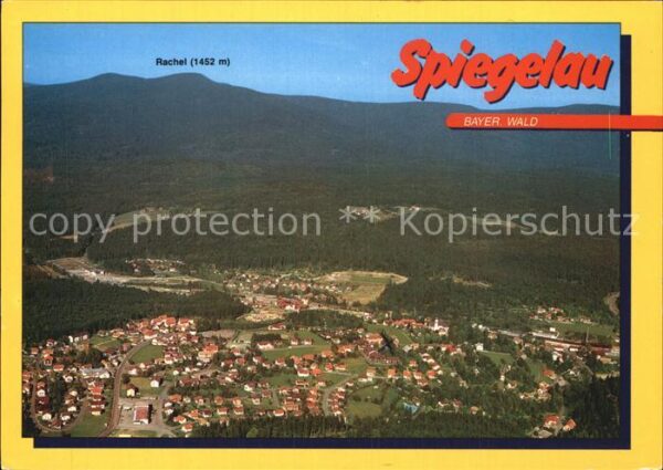 Spiegelau Nationalpark Luftaufnahme