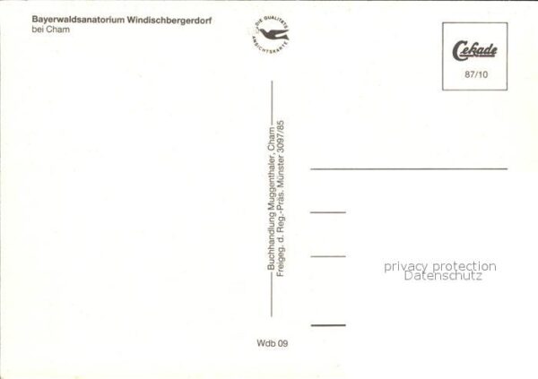 Windischbergerdorf Bayerwaldsanatorium Luftaufnahme – Bild 2