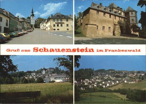 Schauenstein Frankenwald Panoramen Ortsansichten