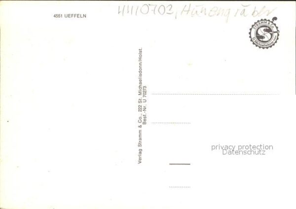 Ueffeln Hünengräber Denkmal Panorama – Bild 2