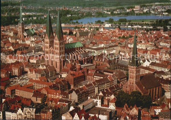 Luebeck Luftaufnahme