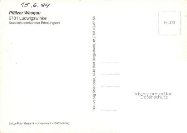 Ludwigswinkel Pfälzer Wasgau – Bild 2