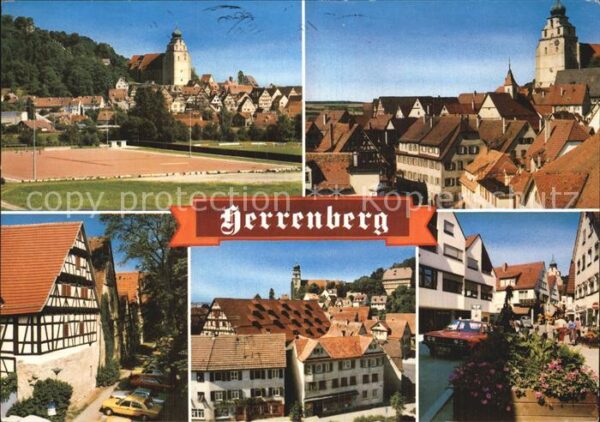 Herrenberg Wuerttemberg Ortsansichten