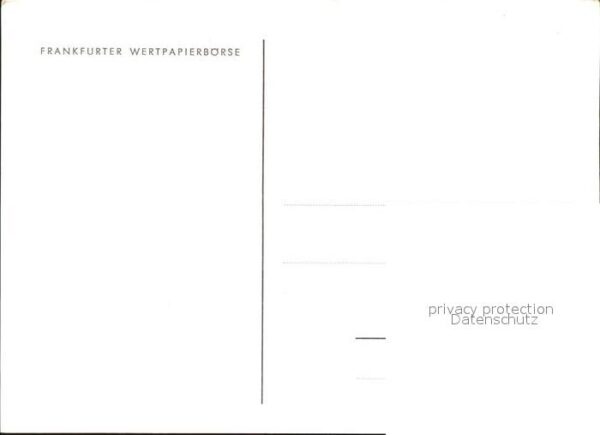 Frankfurt Main Wertpapierbörse – Bild 2