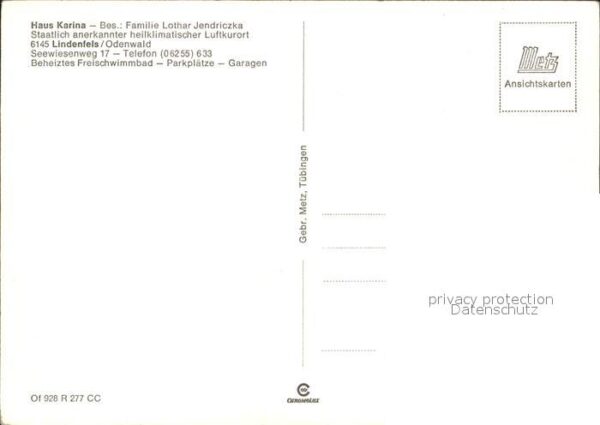 Lindenfels Odenwald Haus Karina Schwimmbad – Bild 2