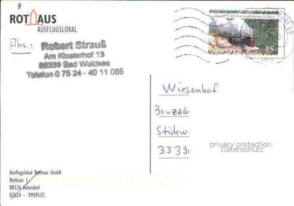 Aulendorf Rothaus Ausflugslokal – Bild 2