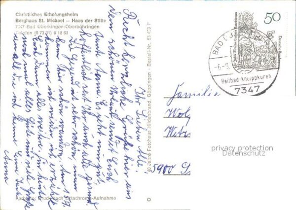 Bad Ueberkingen Christliches Erholungsheim Berghaus St – Bild 2