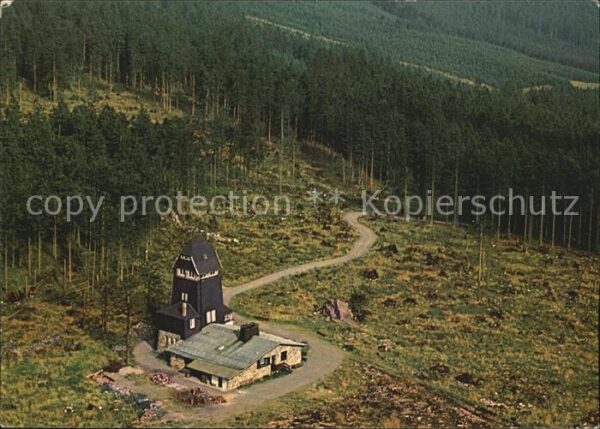 Hanskuehnenburg Warte Turm Luftaufnahme