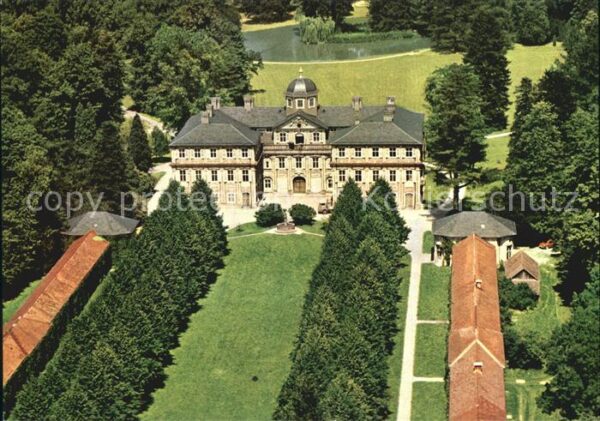 Rastatt Schloss Favorite Luftaufnahme