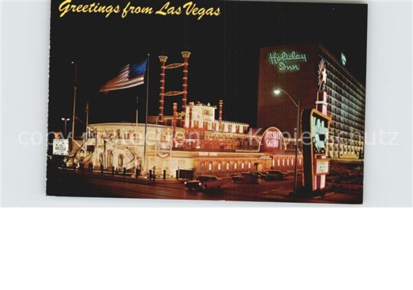 Las Vegas Nevada Holiday Inn on the Strip night view