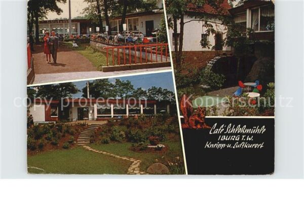 Iburg Teutoburger Wald Cafe Schlossmühle Kneipp Luftkurort