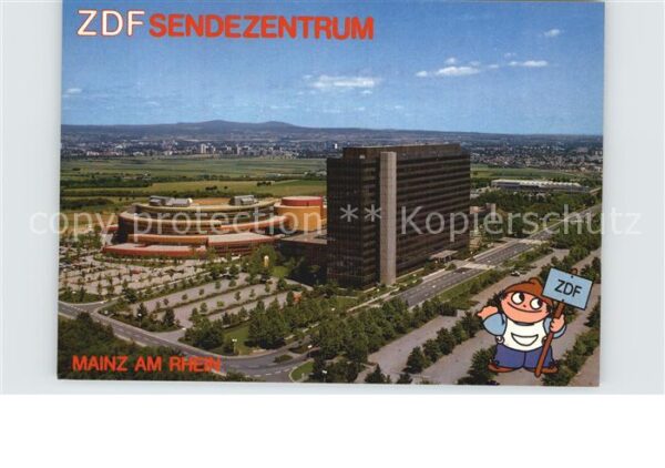 Mainz Rhein ZDF Sendezentrum Lerchenberg Fliegerauf
