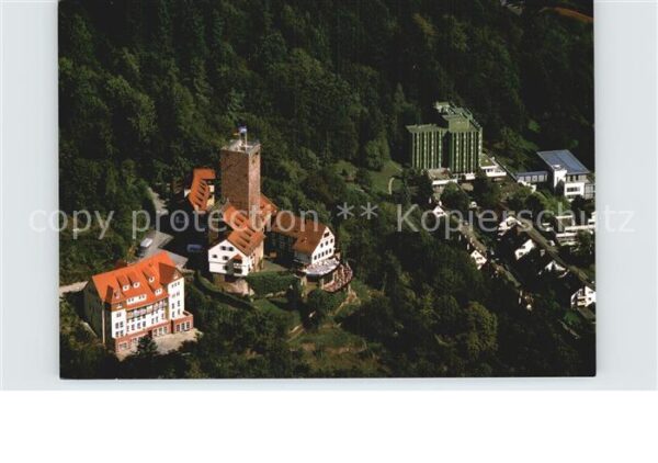 Bad Liebenzell Burg 13. Jhdt. Burgterrasse AOK Klinik