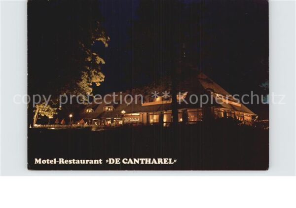 Ugchelen Motel Restaurant De Cantharel Nachtaufn