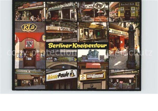 Berlin Berliner Kneipentour Teilansichten