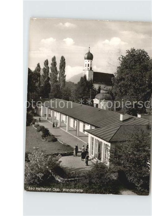 Bad Heilbrunn Wandelhalle Kirche
