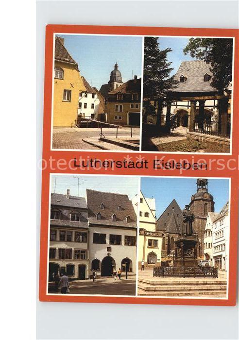 Eisleben Teilansichten Lutherdenkmal