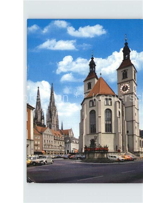 Regensburg Neupfarrplatz Kirche