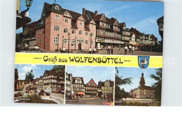 Wolfenbuettel Lange Herzog Str Stadmarkt Krambuden Sc