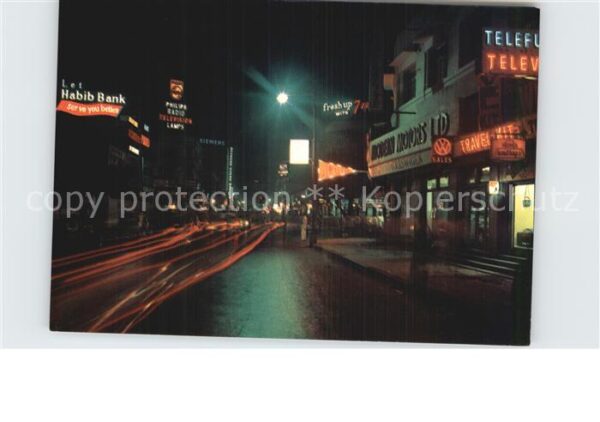 Karachi Victoria Road by Night