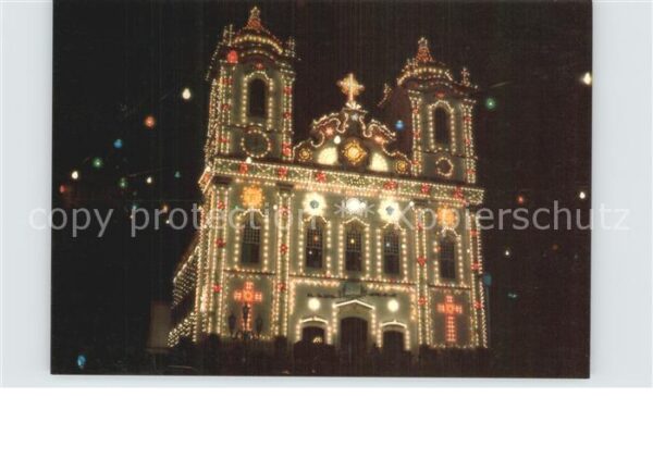 Salvador Church of Our Lord of Bonfim Iluminated