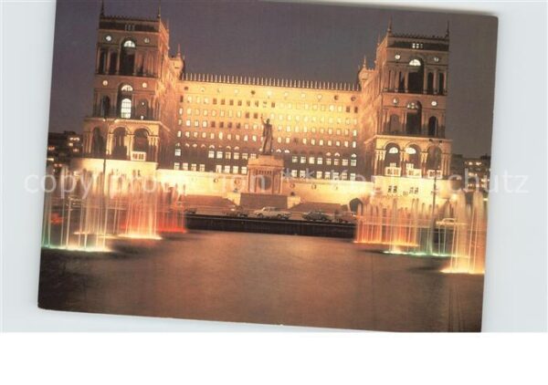 Baku Regierungsgebäude Denkmal