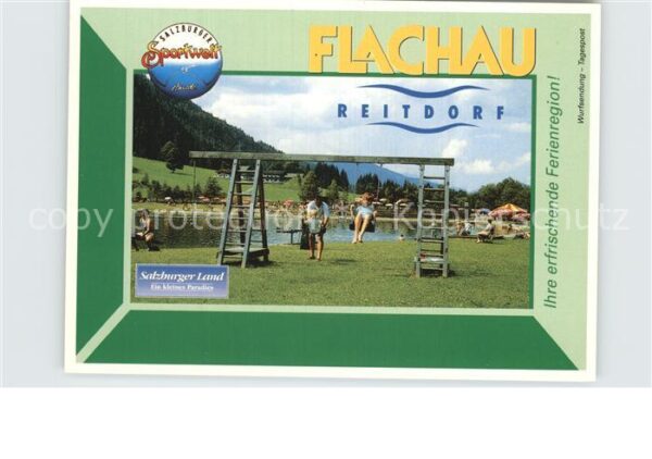 Flachau Badesee Liegewiese Reitdorf