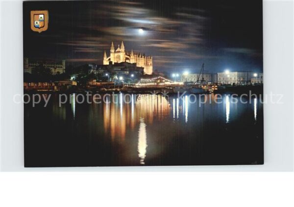 Palma de Mallorca Vista nocturna Catedrale