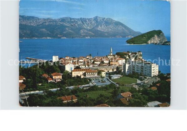Budva Panorama Küste