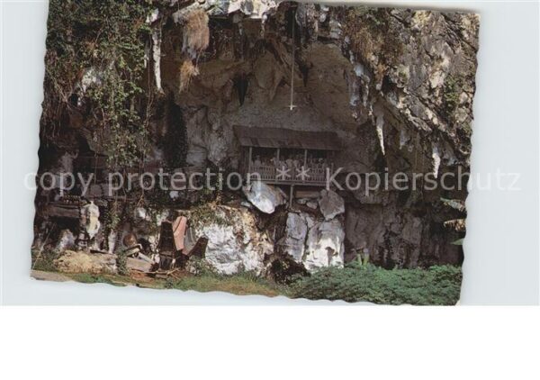 Londa Natural graveyard on stone cave