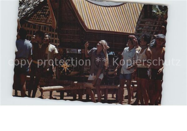 Sulawesi Indonesien Coffin on carrier at Lemo Toraja Land