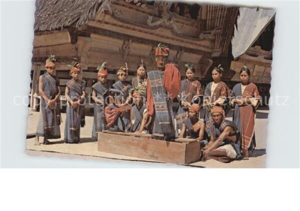 Samosir Island Sigale gale dancing group