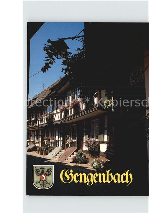 Gengenbach Engelgasse Fachwerkhäuser Weinbau Erhol
