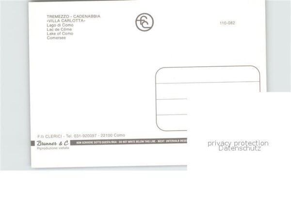 Cadenabbia Lago di Como Villa Carlotta Boot Comersee – Bild 2