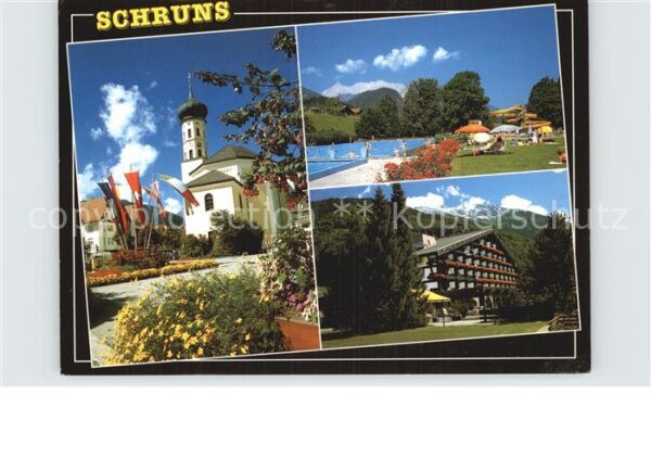 Schruns Vorarlberg Schwimmbad Zimba Vandanser Steinwand Ho