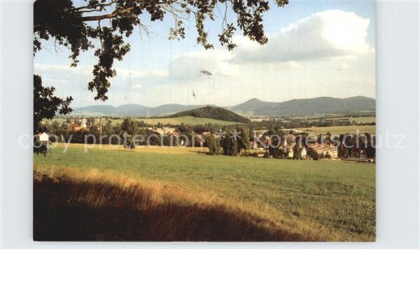 Seifhennersdorf Blick von der Quetsche zum Zittauer Geb