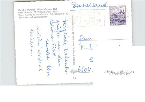Wildschoenau Tirol Gasthof Pension Wildschönauer Hof – Bild 2