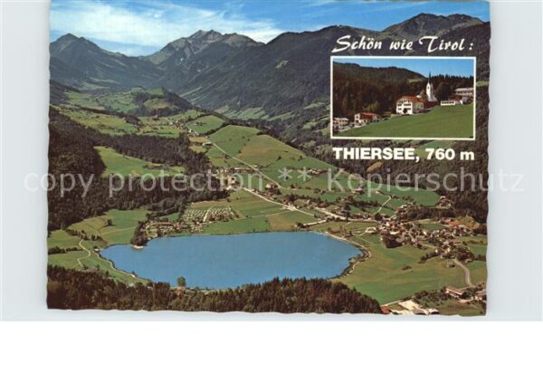 Thiersee mit Mitterland Hinterthiersee Hinteres