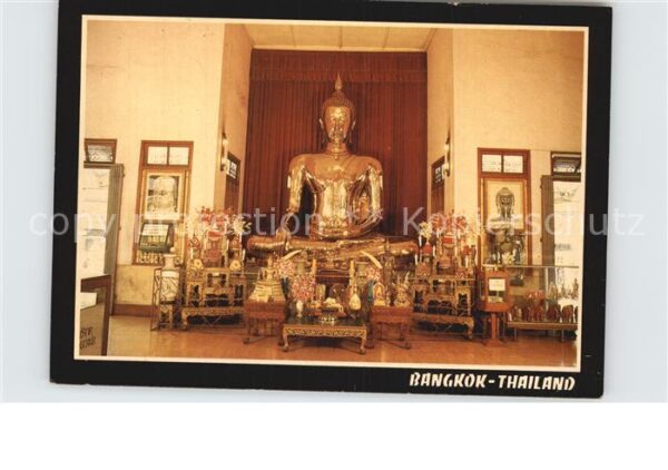 Bangkok Golden Buddha of Sukhothai in Wat Traim
