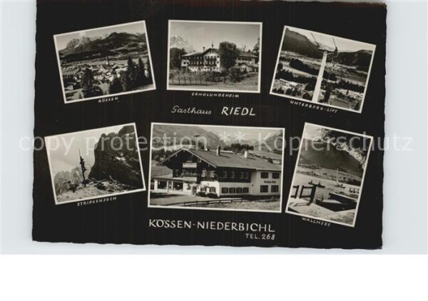 Niederbichl Koessen Gasthaus Riedl Erholungsheim Unterberg