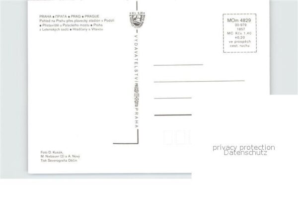 Praha Prahy Prague Pristaviste u Palackeho mostu Letenskyc – Bild 2