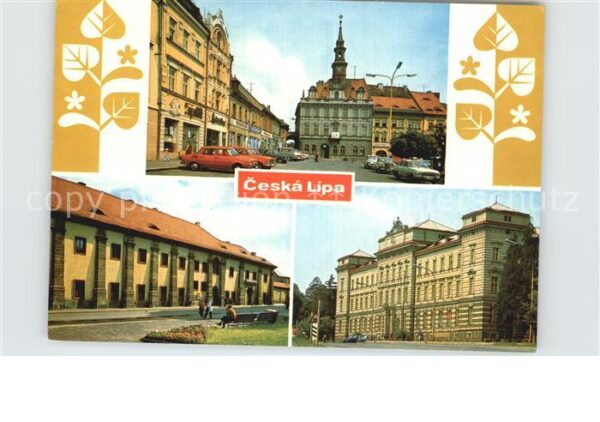 Ceska Lipa Boehmisch Leipa Mirove namesti Okresni muzeum Okresni n