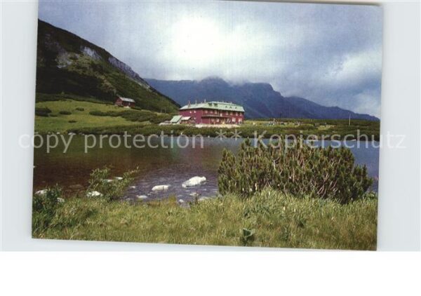 Vysoke Tatry Kezmarska chata nad Bielym plesom Hohe