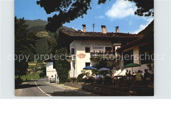 St Leonhard Passeier Gasthaus Restaurant Sandwirt Andreas Ho
